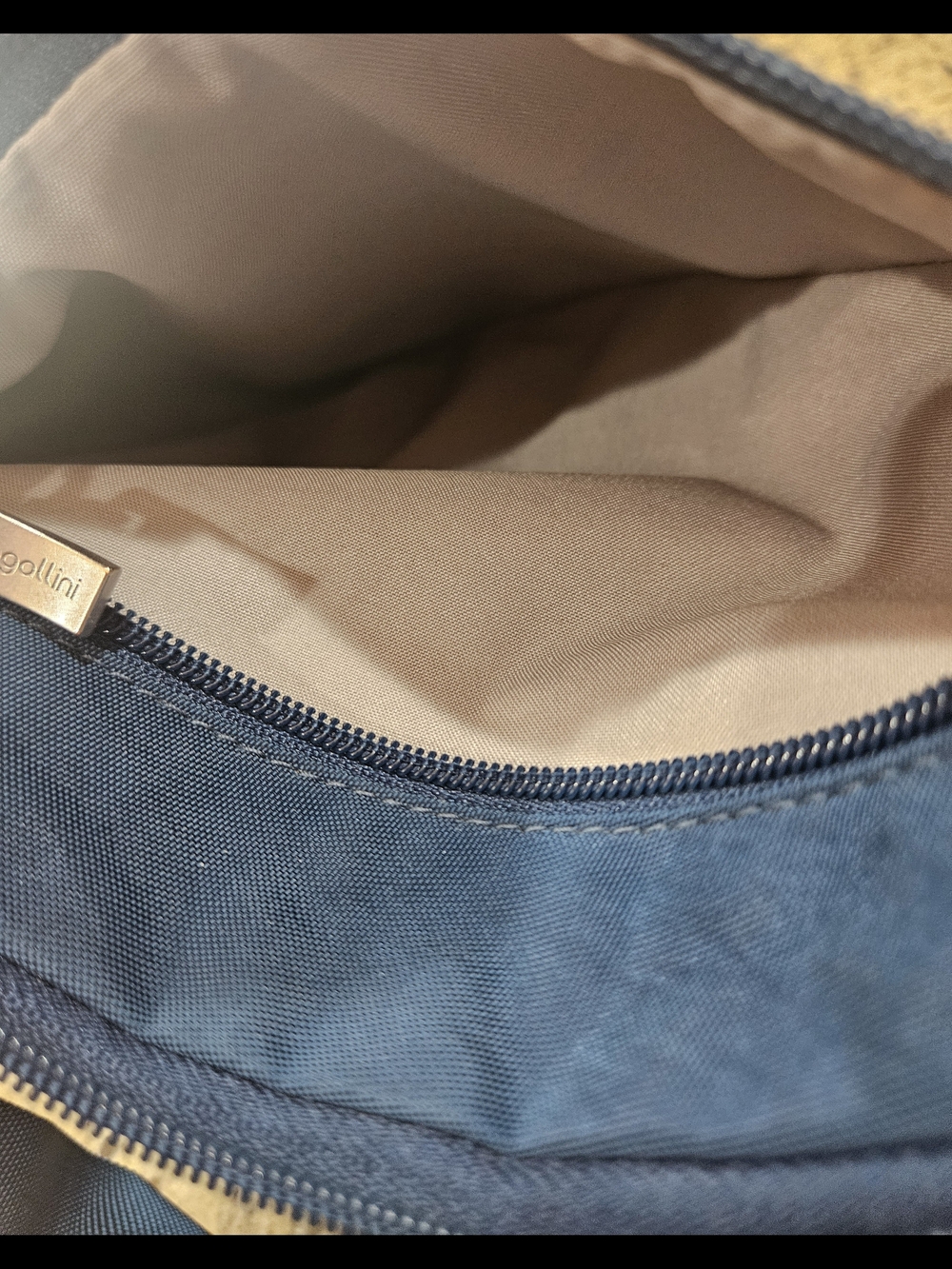 Baggallini Navy Crossbody Sling Bag for Men - Picture 7 of 9